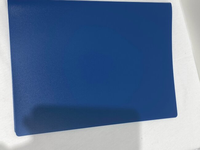 Папка с металлическим скоросшивателем STAFF, синяя