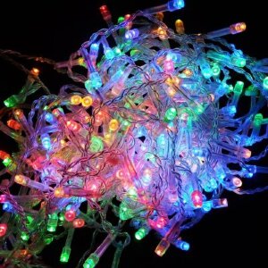 Гирлянда уличная светодиодная Радуга 7 м.