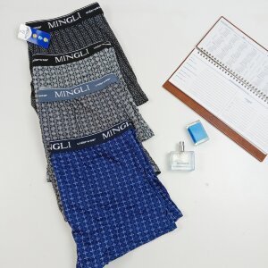 Трусы MINGLI рисунок прямоугольник