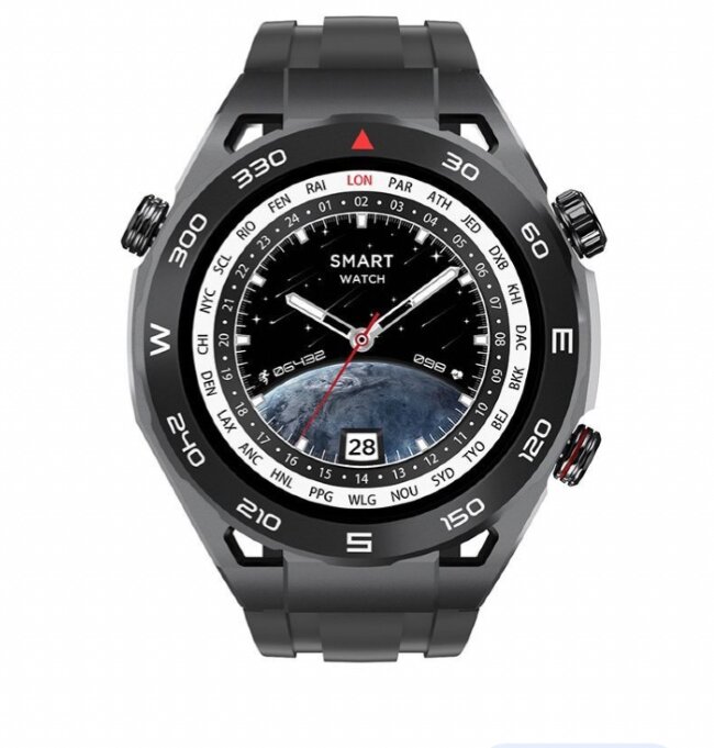 Hoco Y16 smart sports watch (call verison) Black