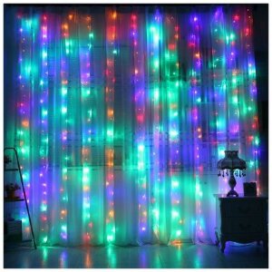Штора гирлянда из светодиода 240 LED 2,5*2 м.