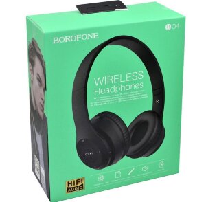 BOROFONE BO4 Charming rhyme wireless headphones black