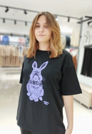 Фтболка подростковая свободная