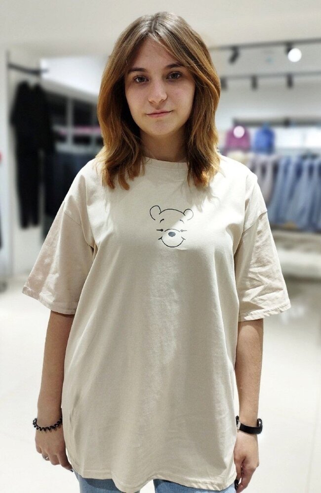 Фтболка подростковая свободная