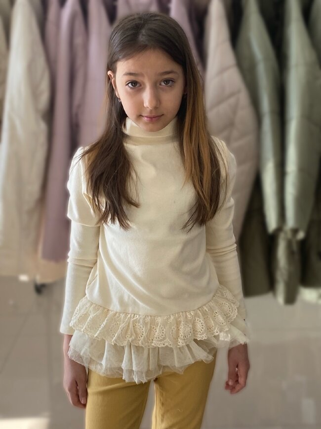 Водолазка redkids с рюшами