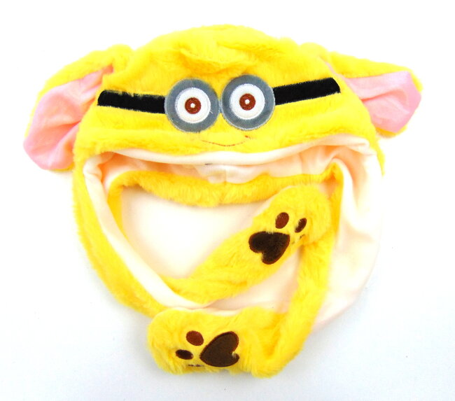 Шапка с поднимающимися ушами 1 шт.