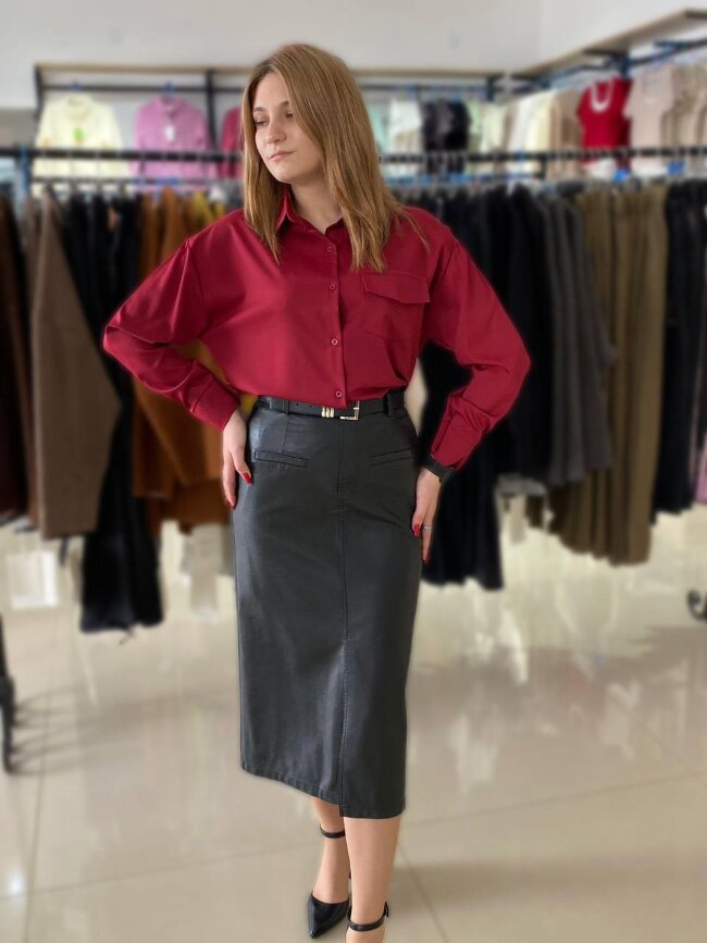 Бюка женская кожа Мок37