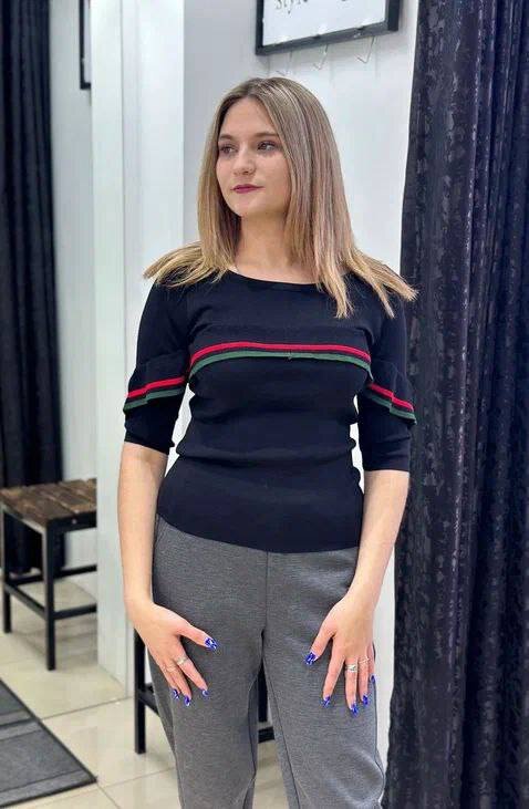 Кофта-рубчик женская