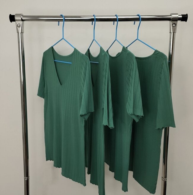 Кофта-рубчик женская