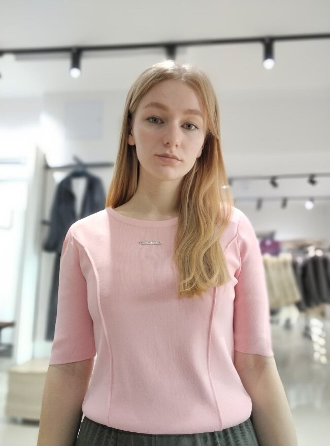 Кофта-рубчик женская