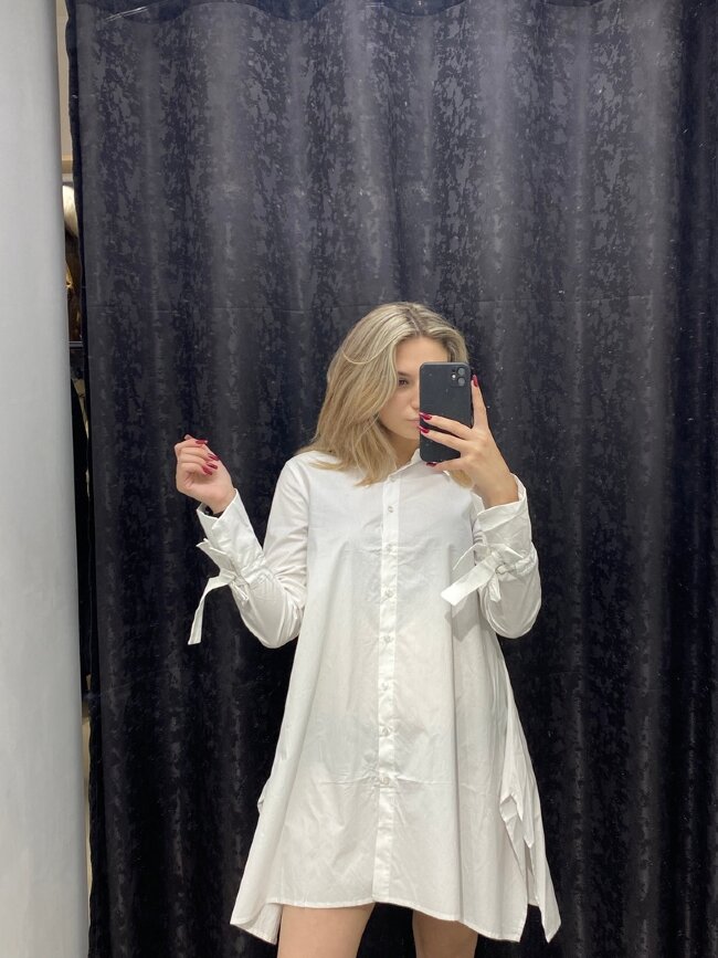 Рубашка-платье женская