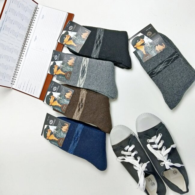 Носки Олань NO:1901 согревающие из шерсти верблюда