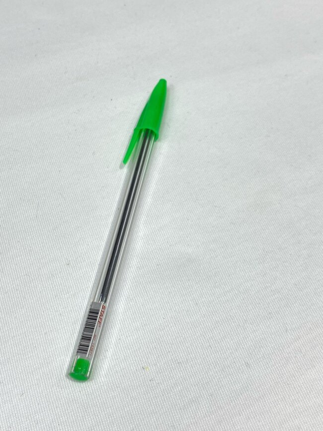 Ручка шариковая STAFF Basic Budget BP-04, ЗЕЛЕНАЯ