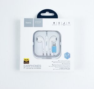 Наушники hoco L7 Plus iP белые