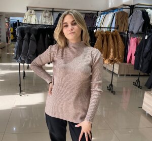 Водолазка женская большая