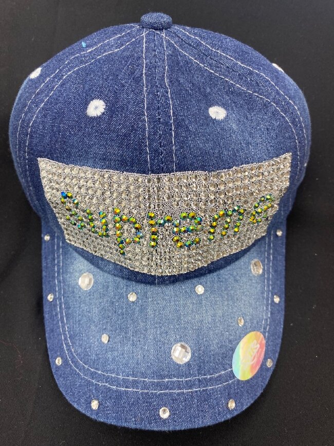 Кепка женская джинсовая