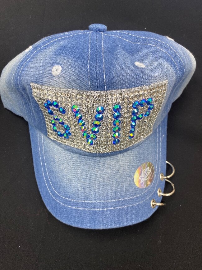 Кепка женская джинсовая