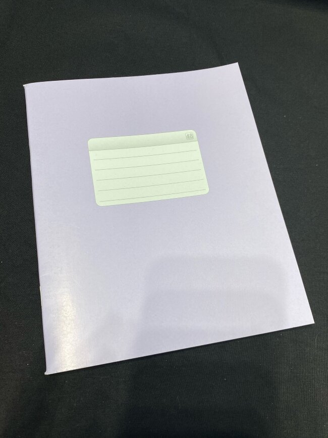 Тетрадь А5 48л. HATBER-ECO клетка,Фиолет