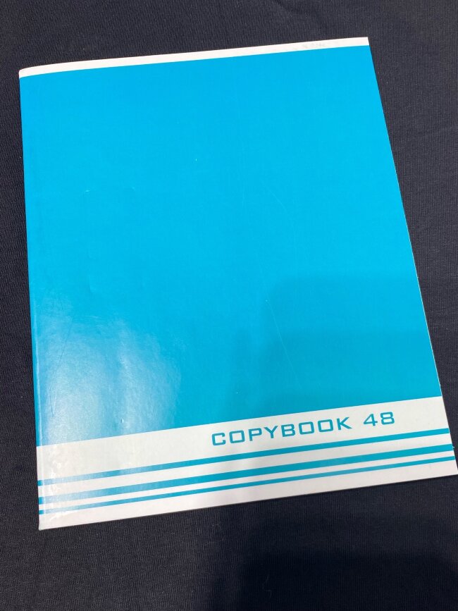 Тетрадь А5 48л. STAFF клетка, ОДНОТОННАЯ