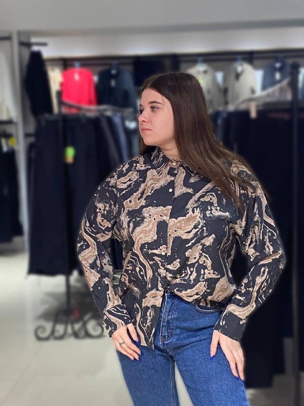 Блузка с рисунком