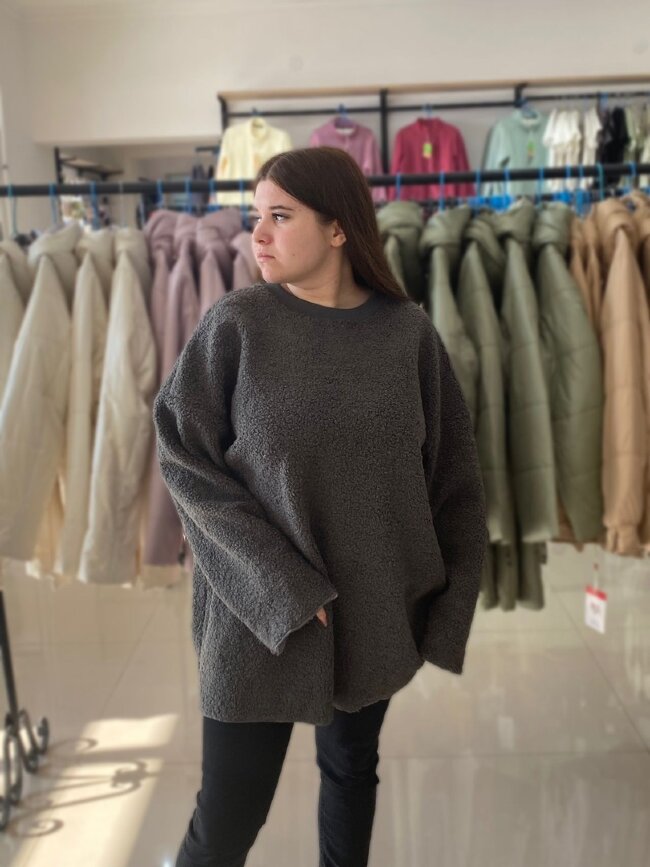 Кофта теплая мягкая