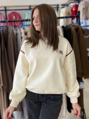 Свитер женский развод Мок 37