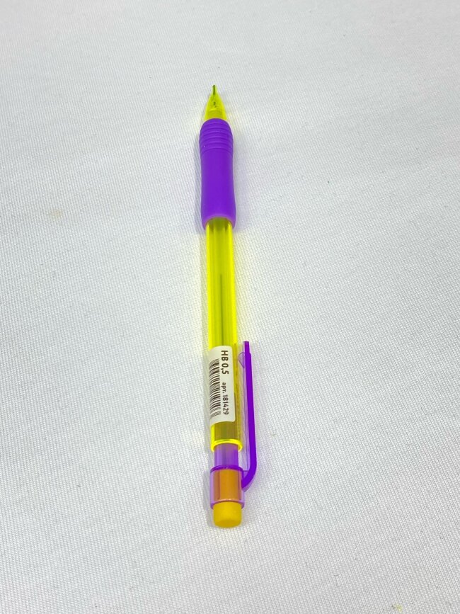 Карандаш механический 0,5 мм, ЮНЛАНДИЯ "Юнландик-архитектор", ластик