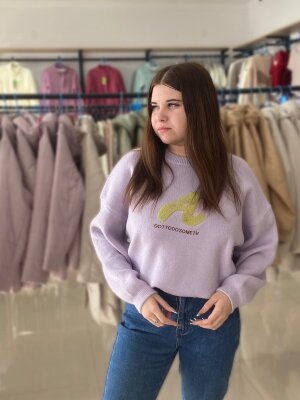 Джемпер женский уороченный А