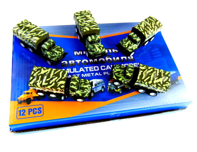 Машинка Спецназ металл+пластик 3*9 см.
