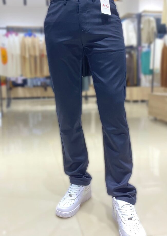 Брюки Slim классика, зауженные,рисунок