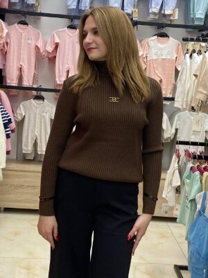 Водолазка женская лапша