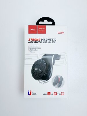 Автомобильный магнитный держатель hoco CA59 MINI черный