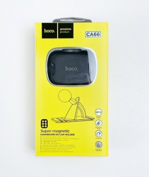 Автомобильный магнитный держатель hoco CA66 MINI черный