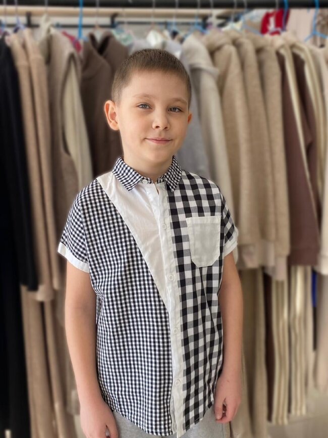 Рубашка в клетку