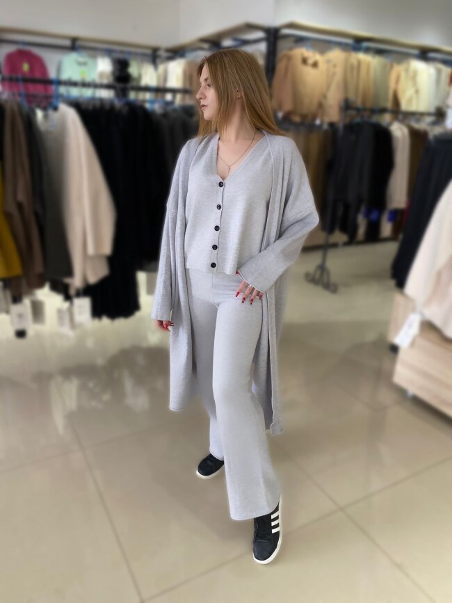 Накидка женская 2ка теплая МОК 27