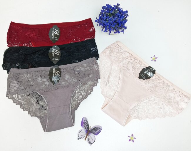 Трусы BAYLEMAY 6278 (гипюр)