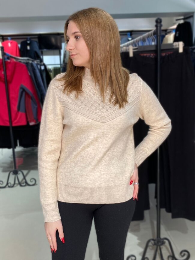 Свитер женский машин.вязка Мок31