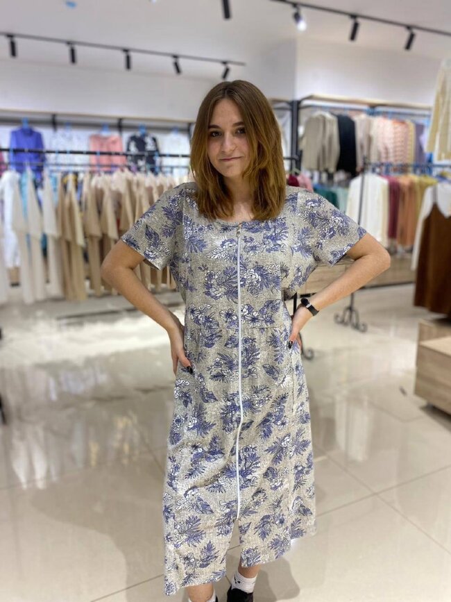 Халат BAROR женский на замке