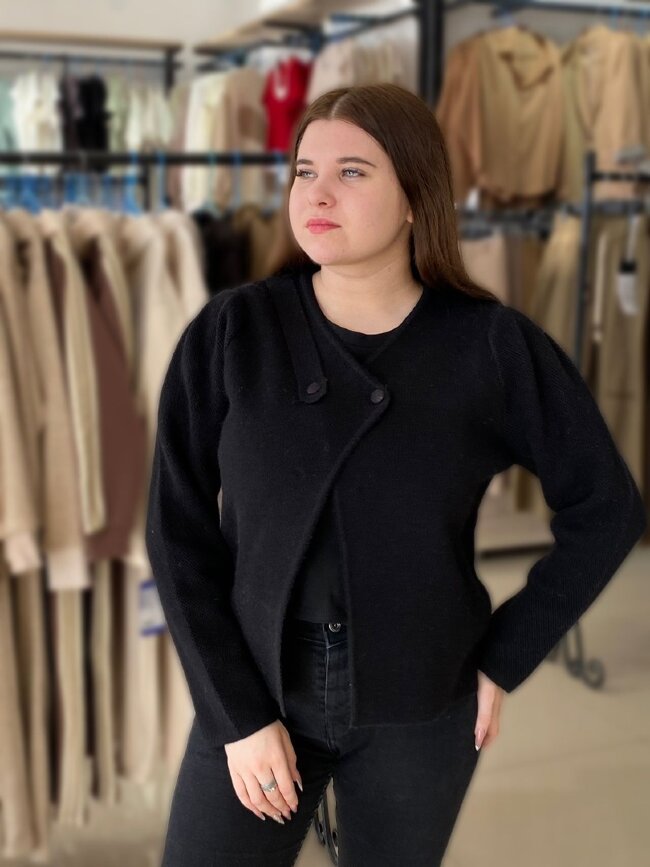 Кардиган женский укороченный Мок 34