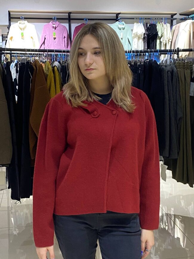 Кардиган женский укороченный Мок 34