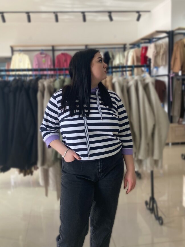 Кофта женская полоска