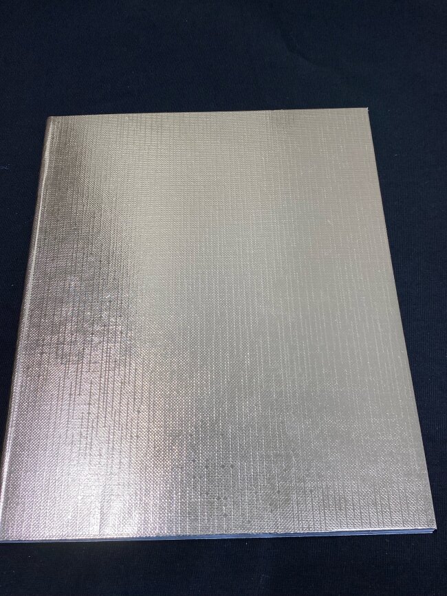 Тетрадь бумвинил А5 48л. клетка, ЗОЛОТО Metallic, HATBER