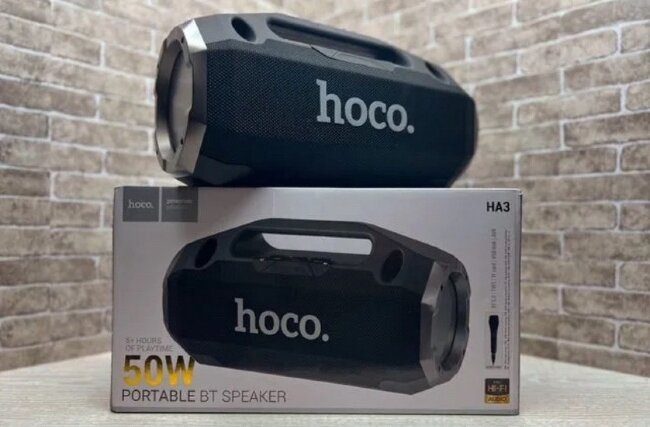 Hoco HA3 drum outdoor BT speaker Black
