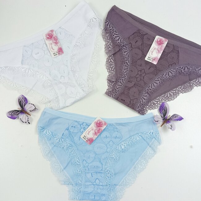 Трусы Yonglt NO:8046 (гипюр)