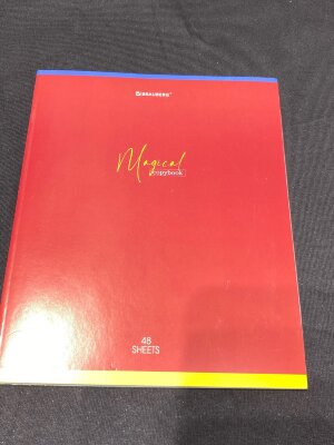 Тетрадь А5 48л. BRAUBERG, клетка Magical Colors